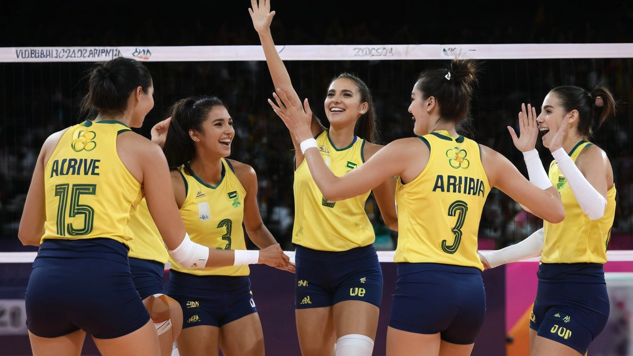 Brasil Derrota Polônia em Partida Épica de Vôlei nas Olimpíadas de Paris 2024