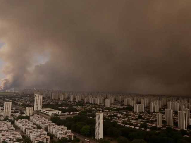 Incêndio de Grande Proporção Devasta Plantações de Cana-de-Açúcar em Sertãozinho e Atinge Ribeirão Preto