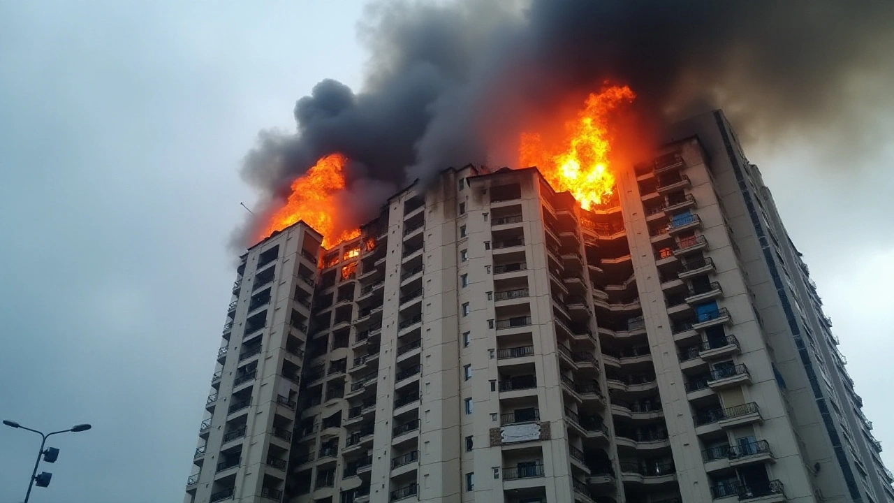 Homem Morre em Incêndio em Edifício Residencial no Recife