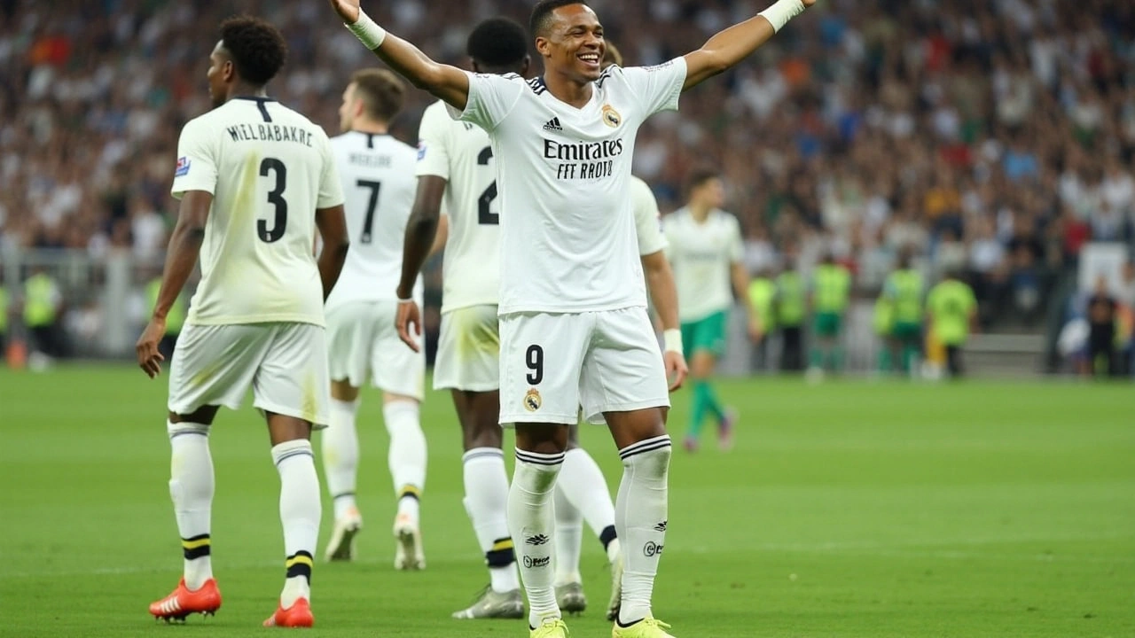 Mbappé Brilha com Dois Gols na Vitória do Real Madrid sobre o Real Betis na LaLiga