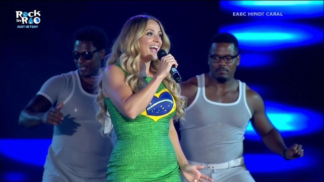 Rock in Rio 2024: Mariah Carey Enaltece o Brasil com Espetacular Apresentação com Bandeira Brasileira