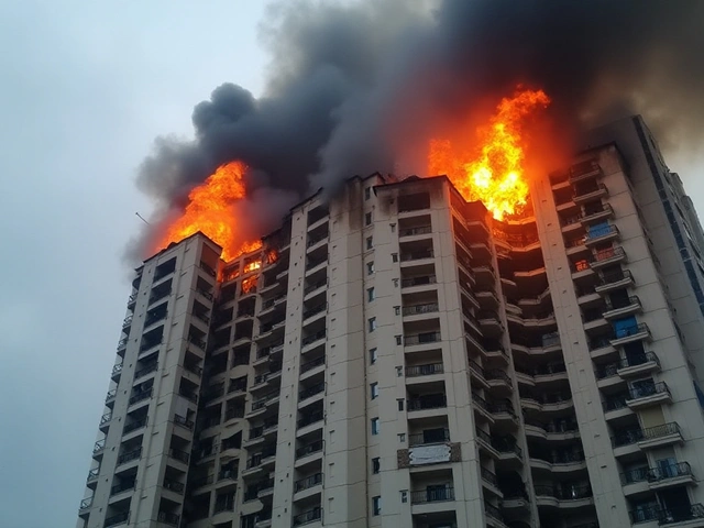 Homem Morre em Incêndio em Edifício Residencial no Recife