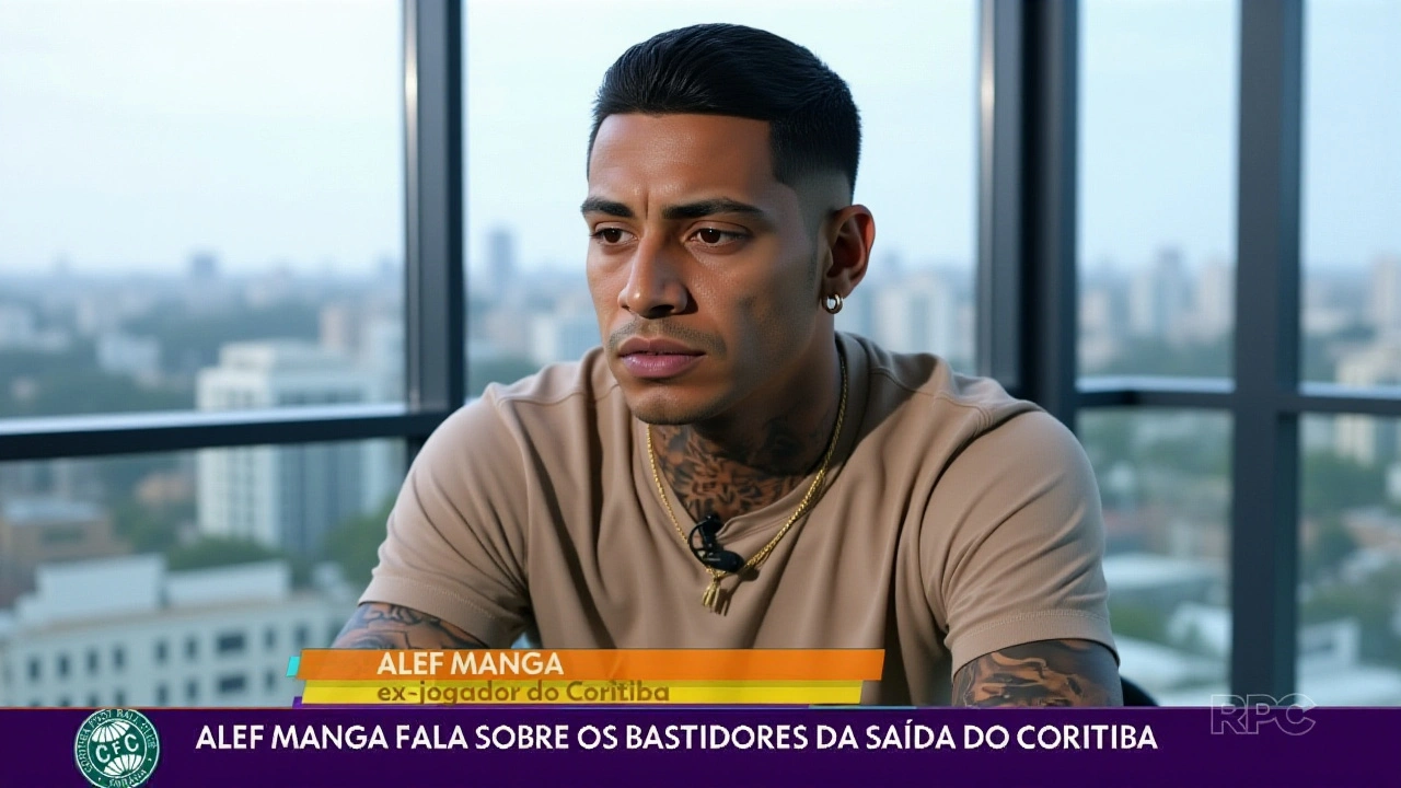 Alef Manga fica de fora de Avaí x Coritiba na Série B