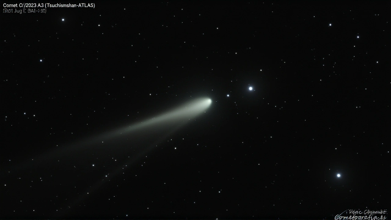 Hubble captura imagem inédita do cometa interestelar 3I/ATLAS