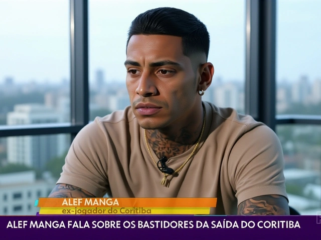 Alef Manga fica de fora de Avaí x Coritiba na Série B