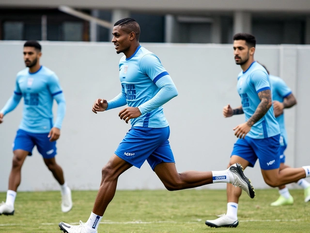 Cléber descansa no treino antes da viagem do Avaí a Belém